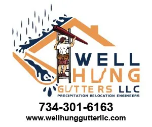 Expert storm damage roof repair after storm damage in Brownstown Township, MI by Well Hung Gutters