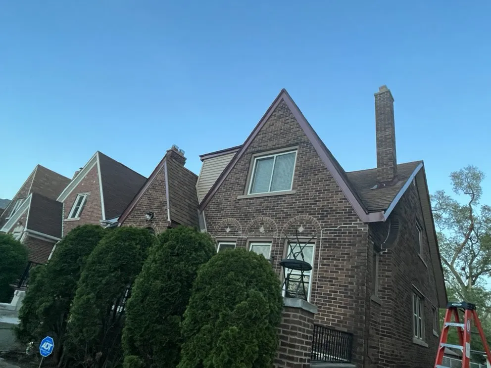 Emergency storm damage roof repair in Brownstown Township, MI - Well Hung Gutters