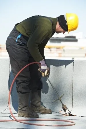 Slide of Weller Roofing