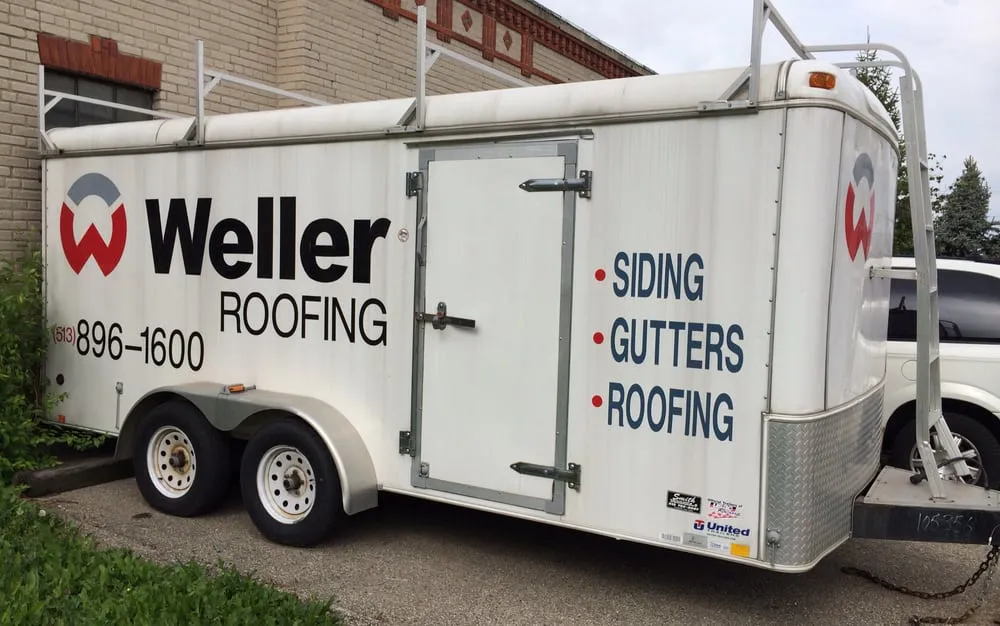 Slide of Weller Roofing