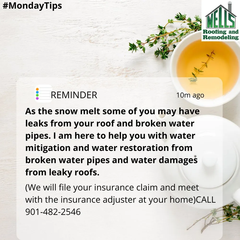 Slide of Wells Roofing and Remodeling