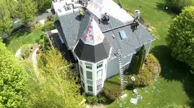 Slide of Wescot Roofing