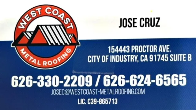 Slide of West Coast Metal Roofing