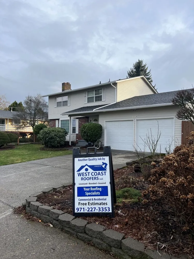 Slide of West Coast Roofers