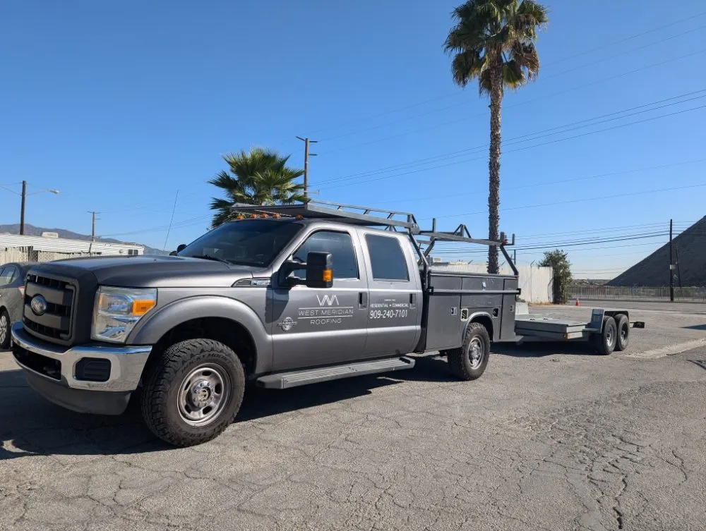 Slide of West Meridian Roofing