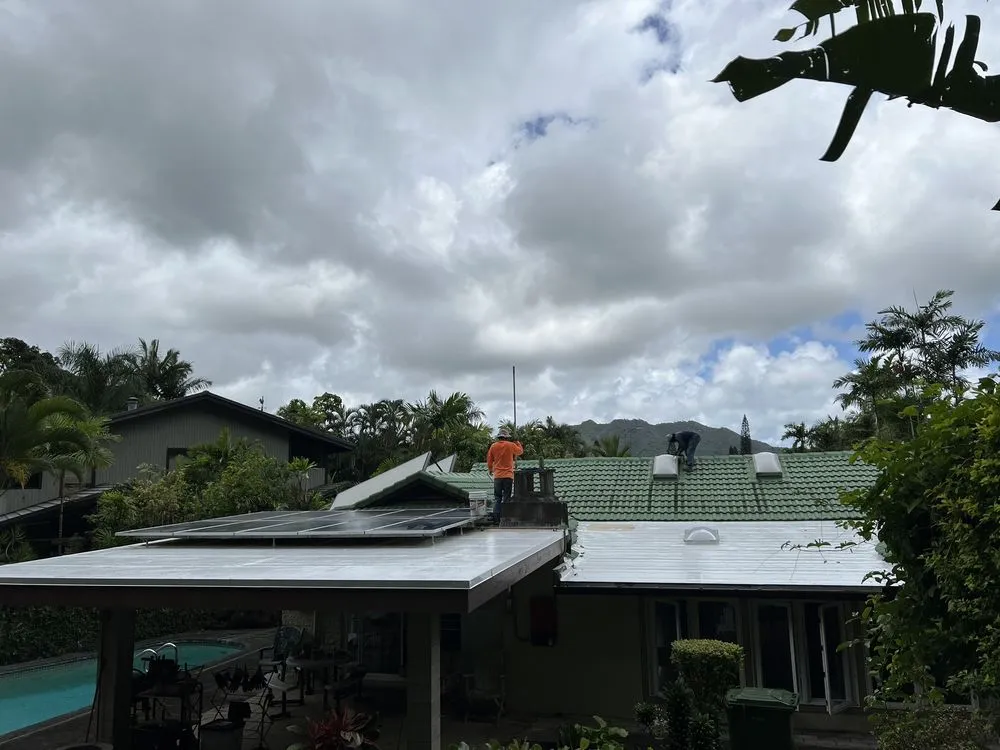 Slide of West Oahu Roofing