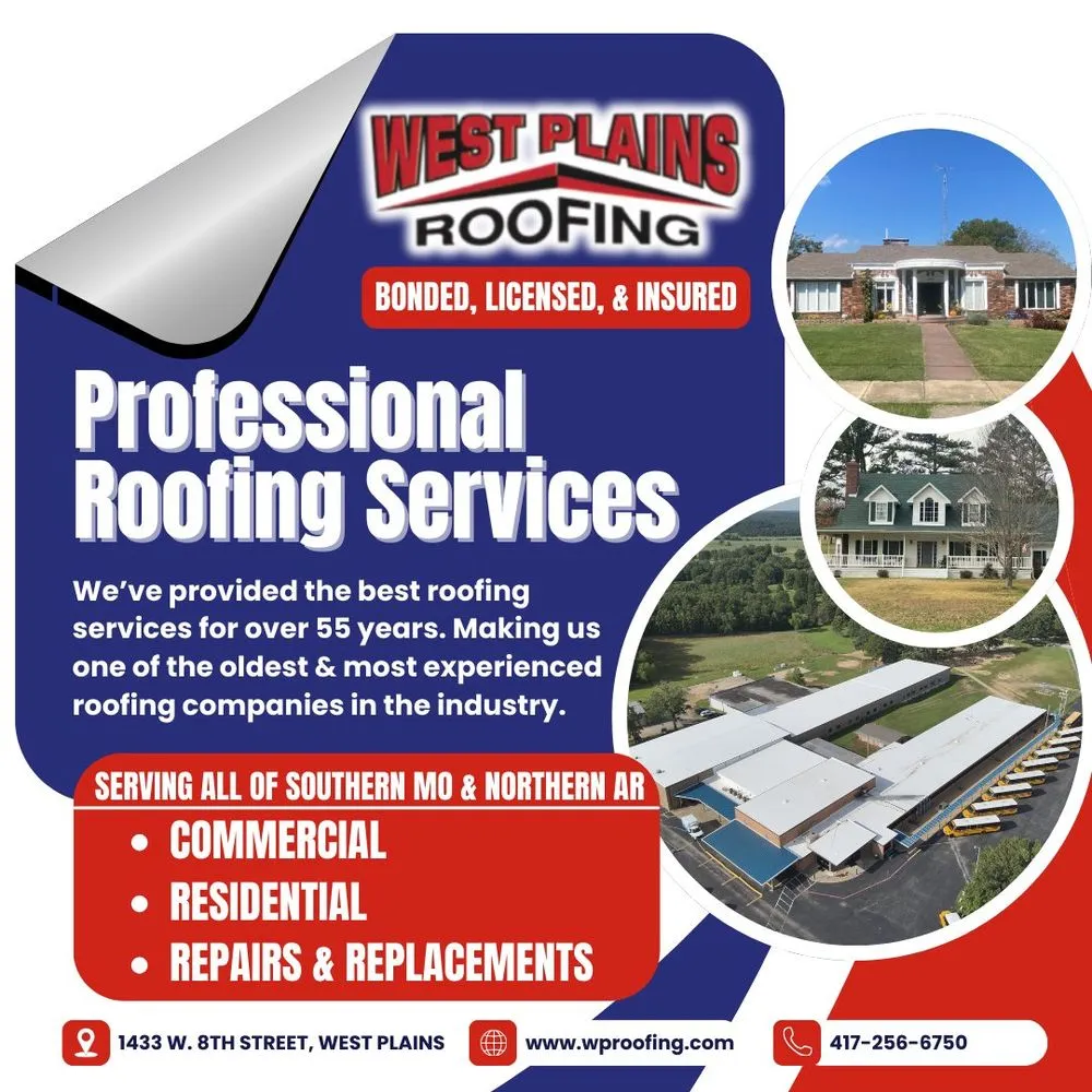 Slide of West Plains Roofing