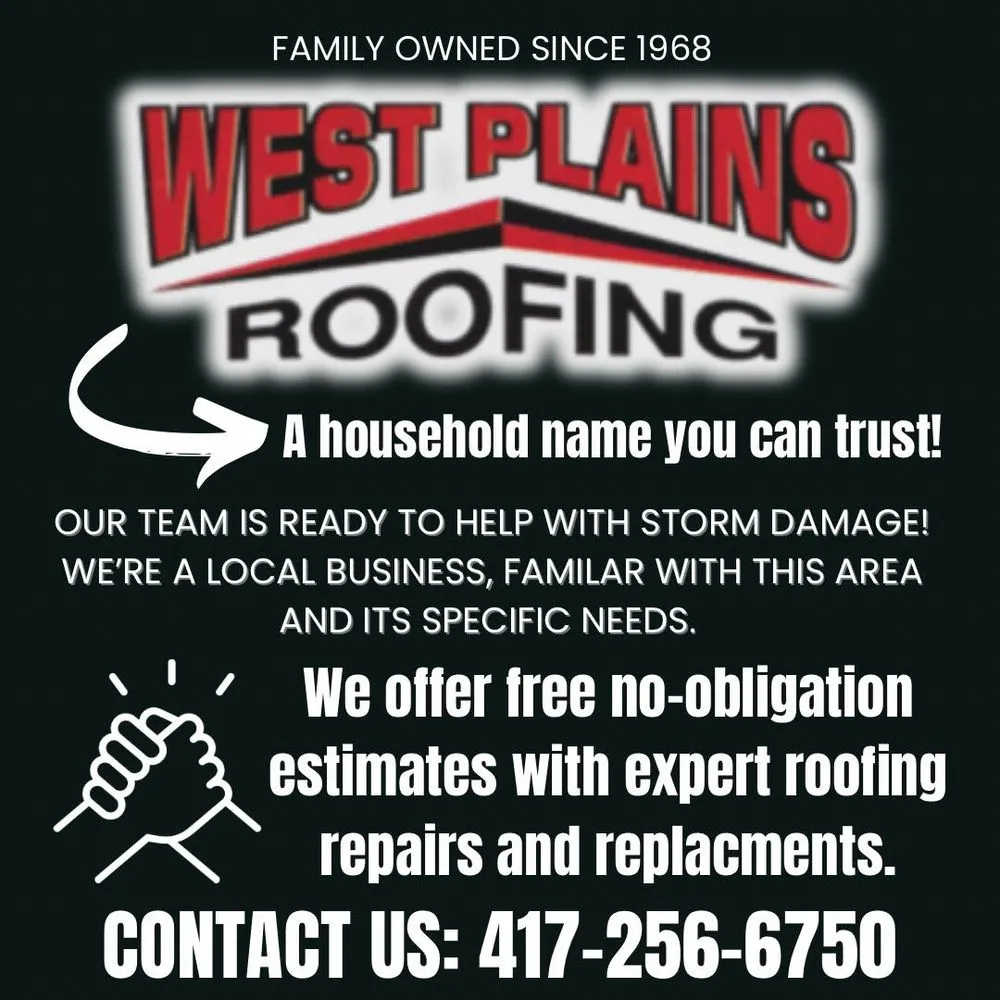 Slide of West Plains Roofing