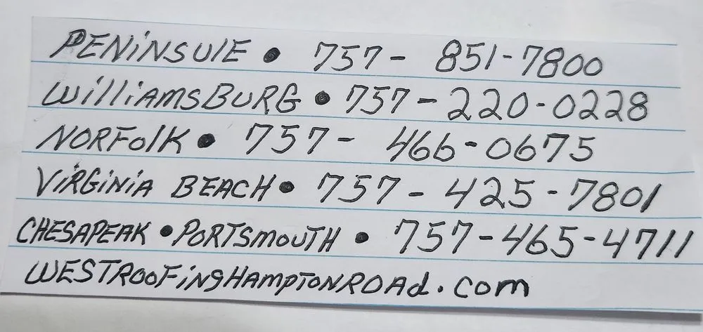 Slide of West Roofing & Home Improvement