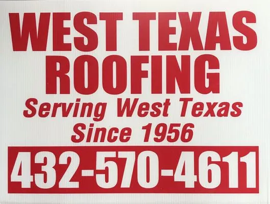 West Texas Roofing Logo
