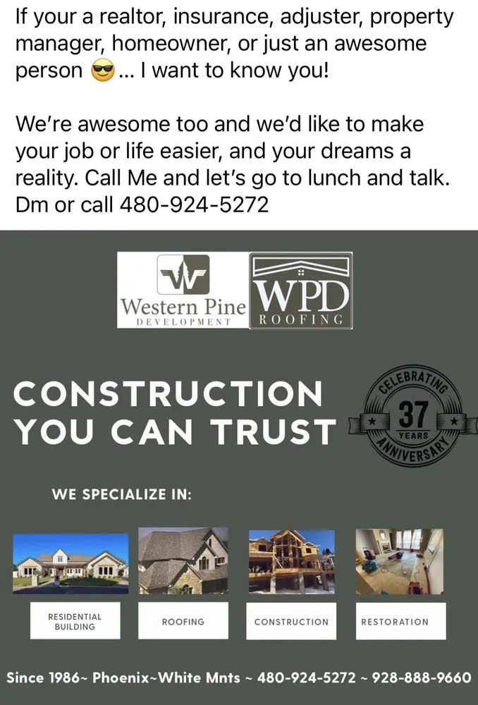 Slide of Western Pine Development