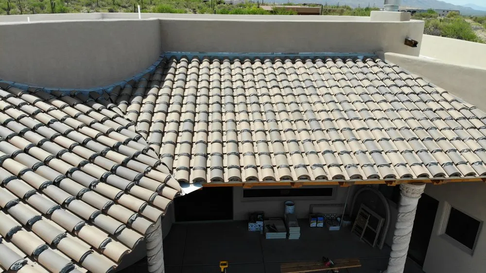 Slide of Western Roofing Installations