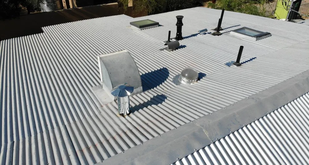 Slide of Western Roofing Installations