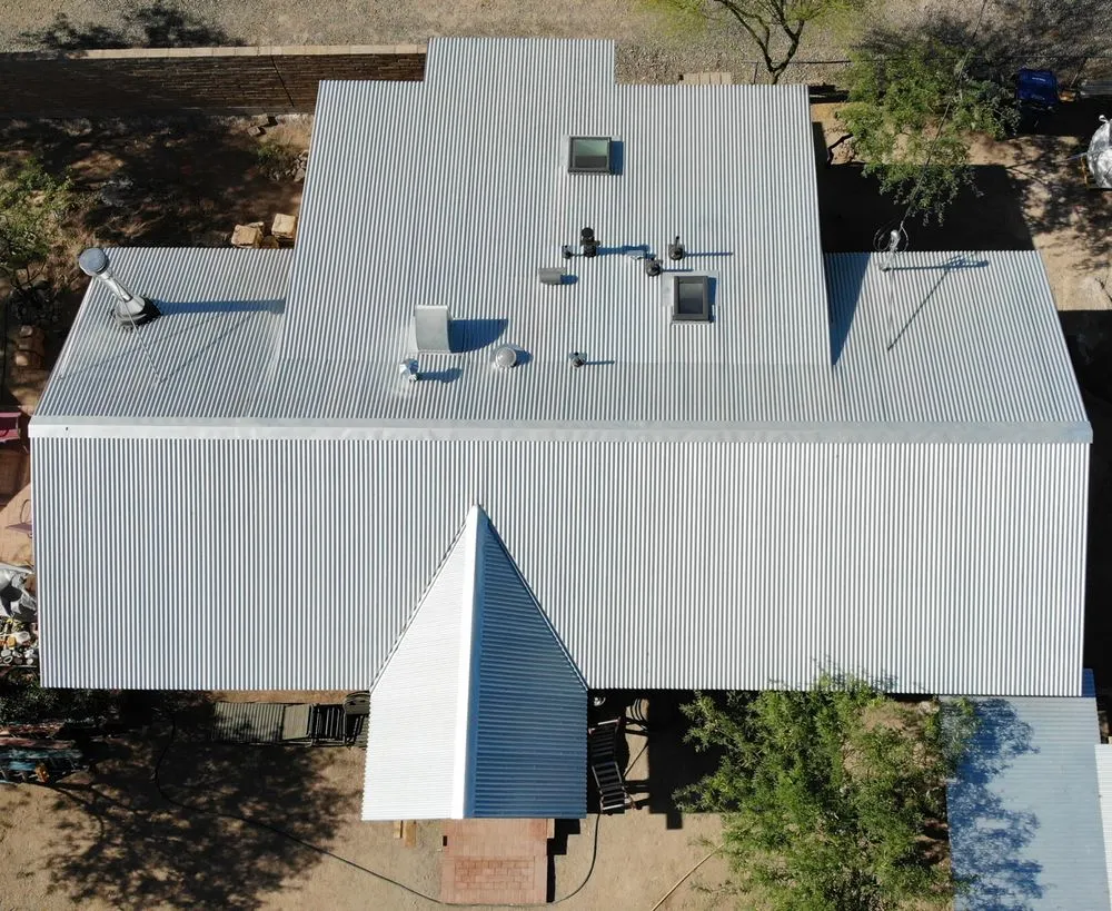 Slide of Western Roofing Installations