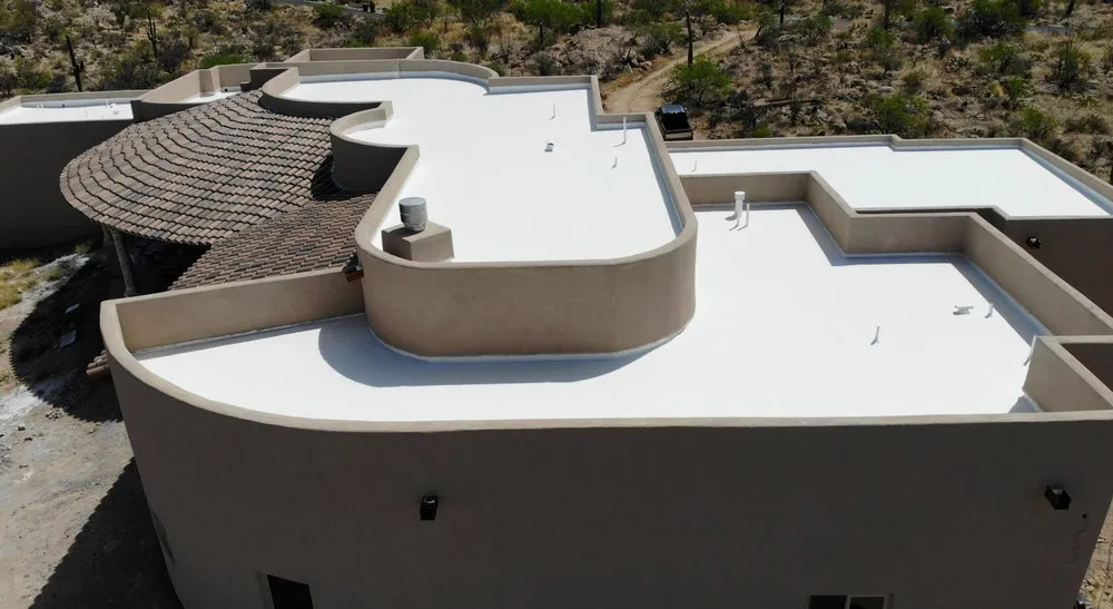 Slide of Western Roofing Installations