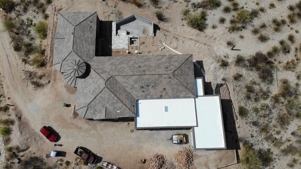 Slide of Western Roofing Installations