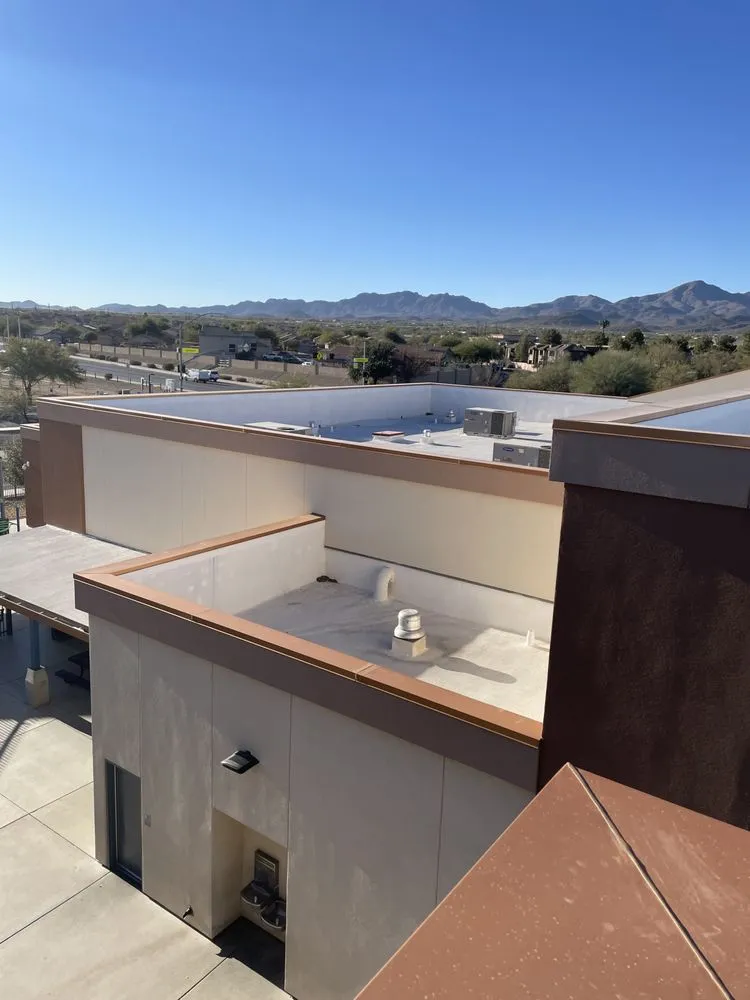 Slide of Western Roofing Installations