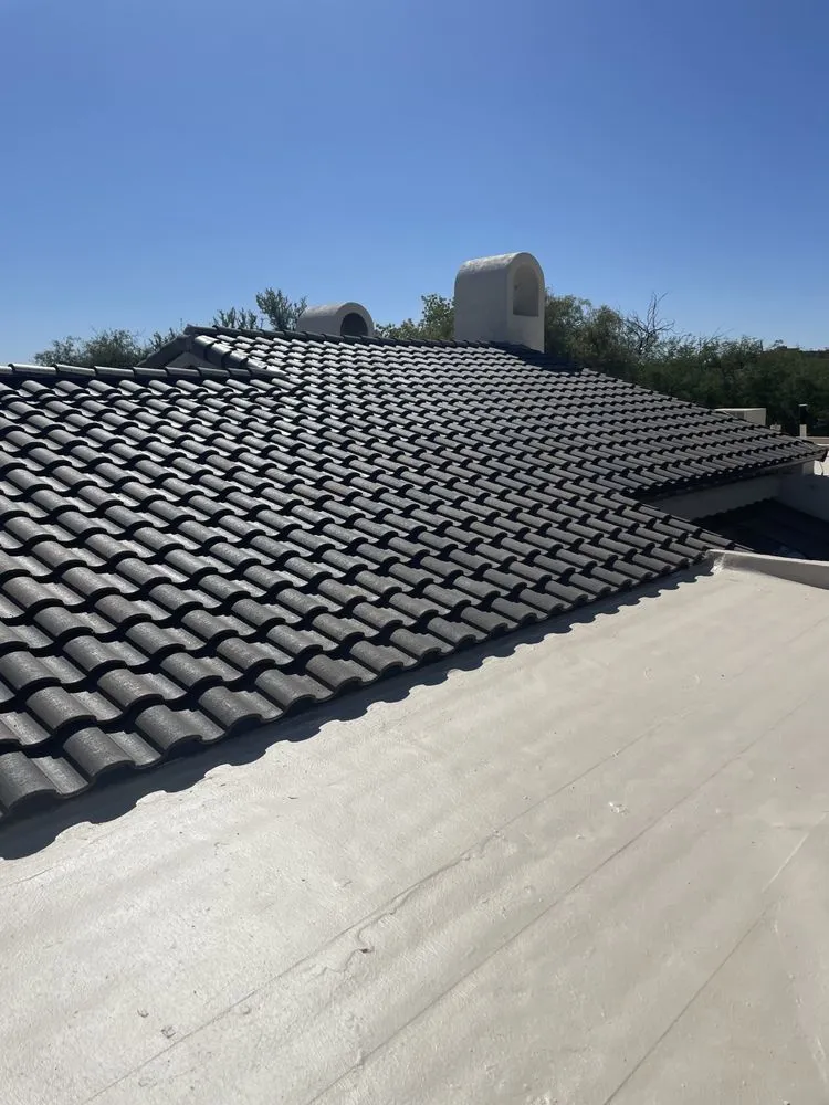 Slide of Western Roofing Installations