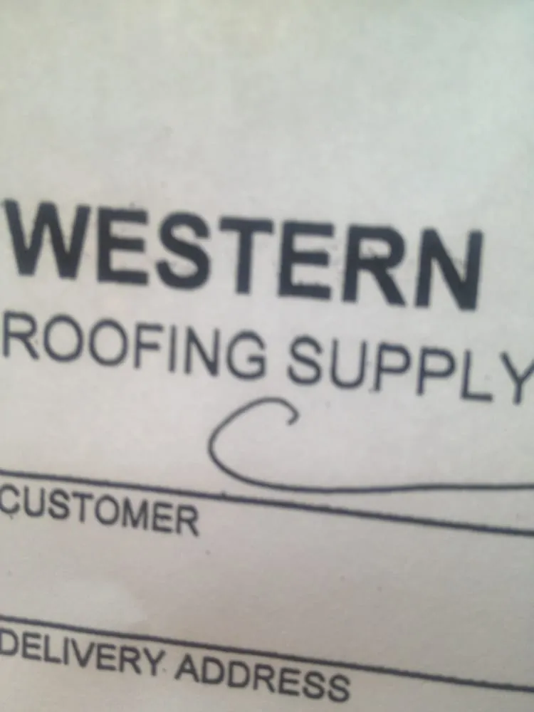 Slide of Western Roofing Supply