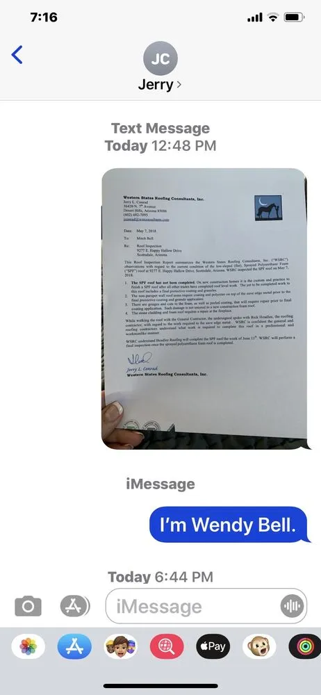 Slide of Western States Roofing Consultants, Inc.