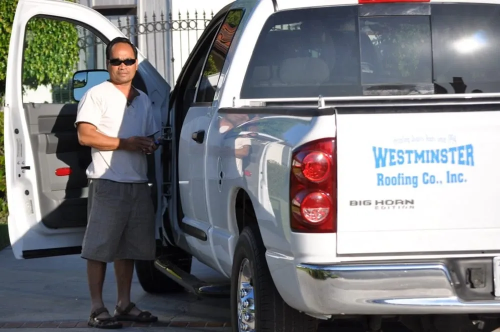 Slide of Westminster Roofing