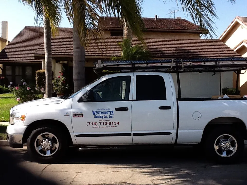 Slide of Westminster Roofing