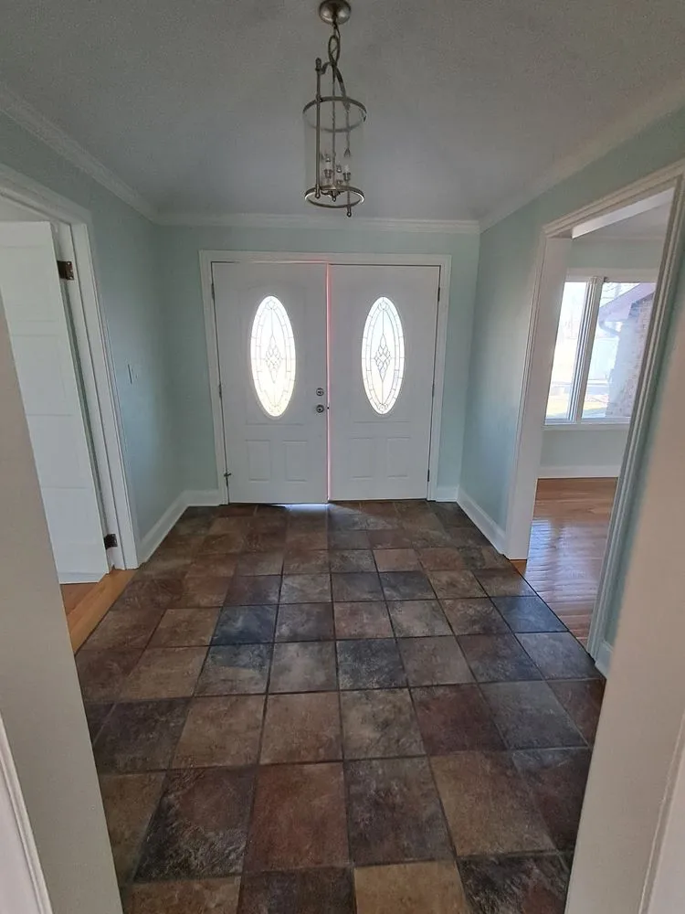 Slide of Wet Paint Construction