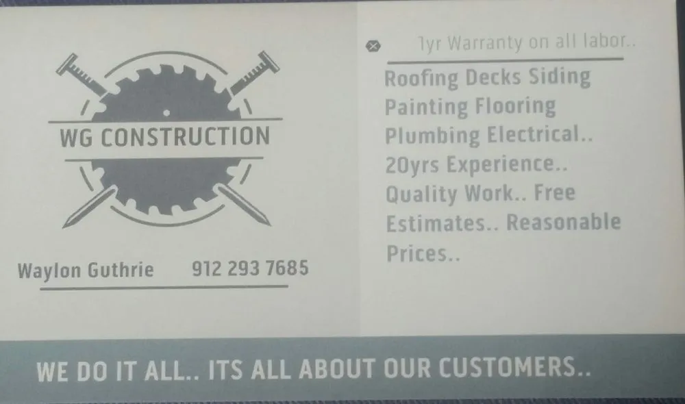 Slide of Wg-Construction