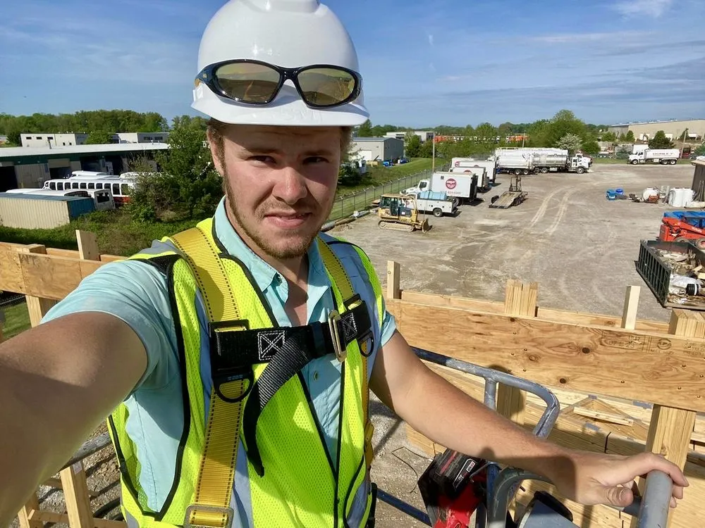 Slide of Wharton Roof & Structures