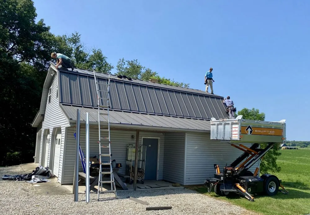 Slide of Wharton Roof & Structures