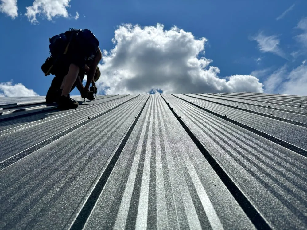 Slide of Wharton Roof & Structures