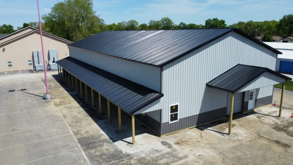 Slide of Wharton Roof & Structures