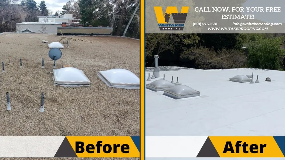 Slide of Whitaker Roofing Services