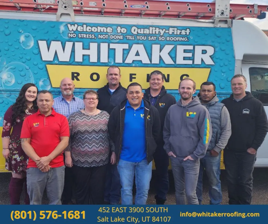 Slide of Whitaker Roofing Services