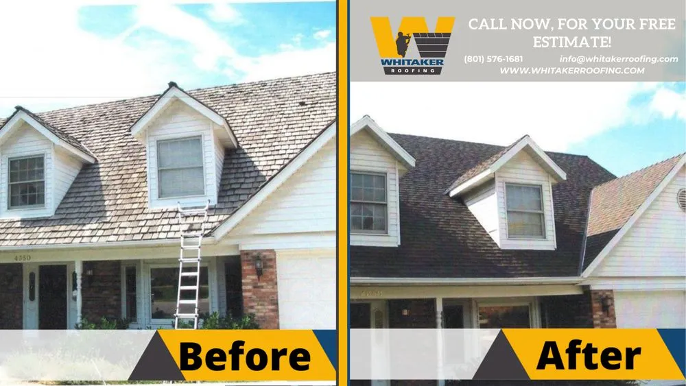 Slide of Whitaker Roofing Services