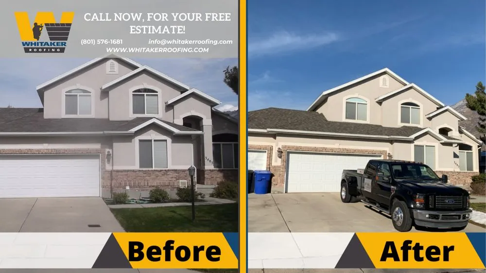 Slide of Whitaker Roofing Services