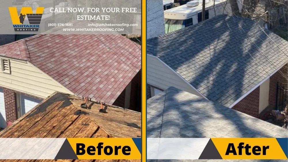 Slide of Whitaker Roofing Services