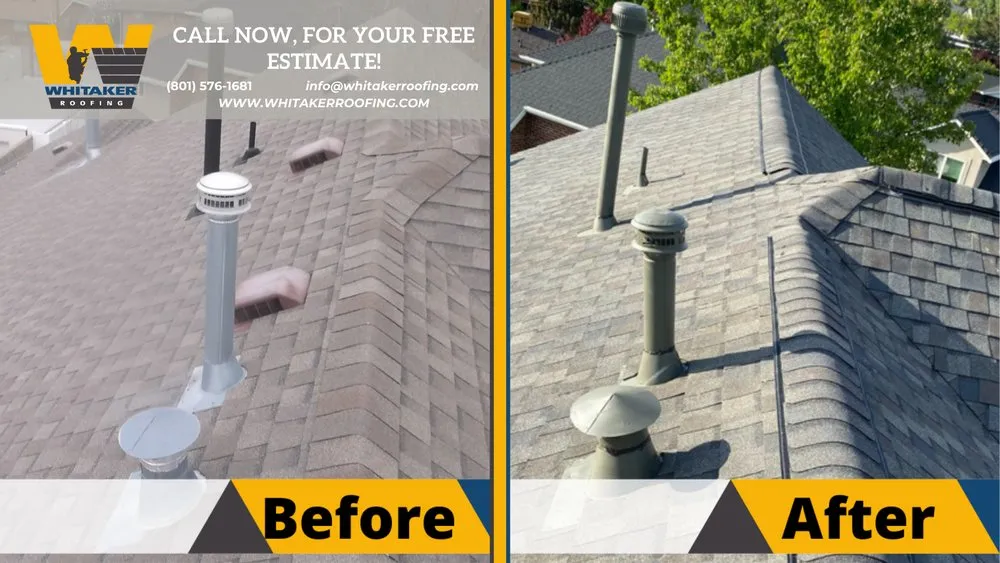 Slide of Whitaker Roofing Services