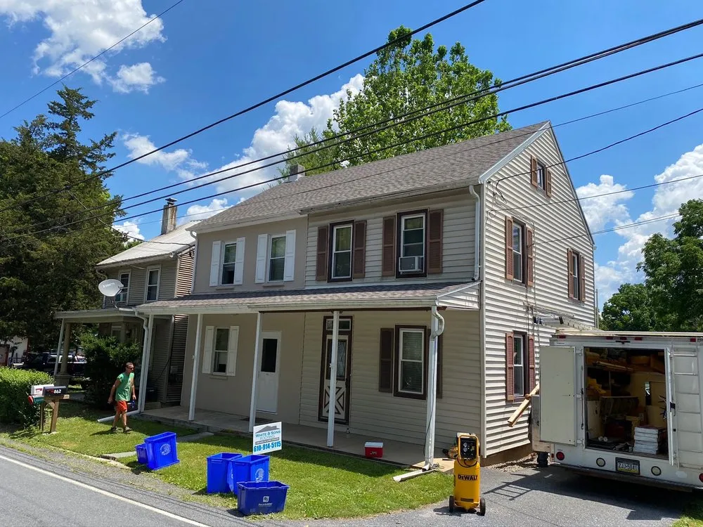 Slide of White & Sons Roofing