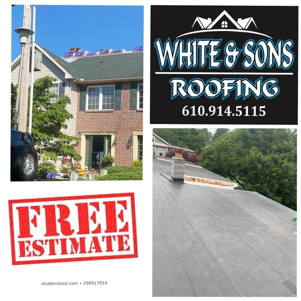 Slide of White & Sons Roofing