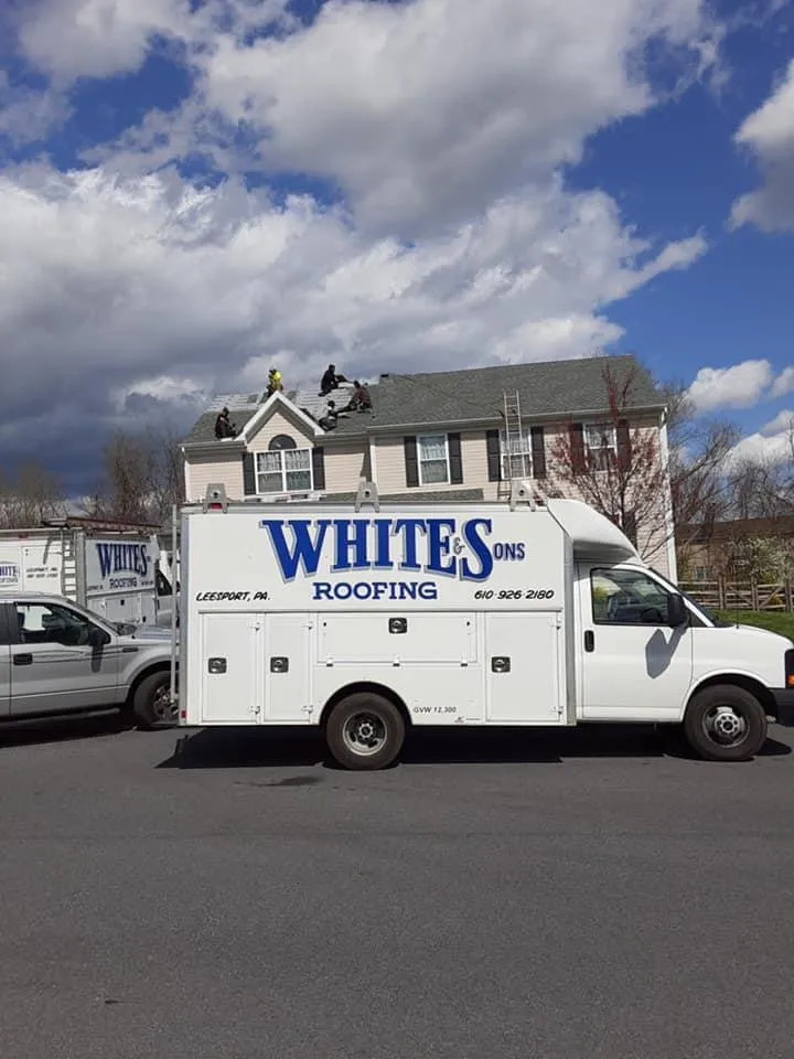 Slide of White & Sons Roofing