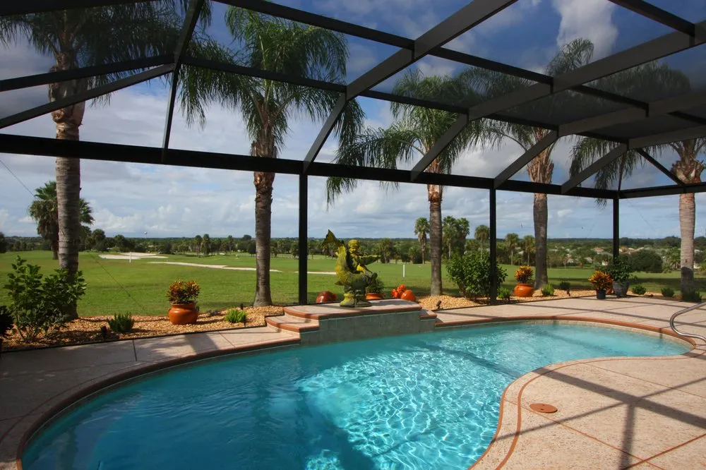 Slide of White Aluminum and Windows