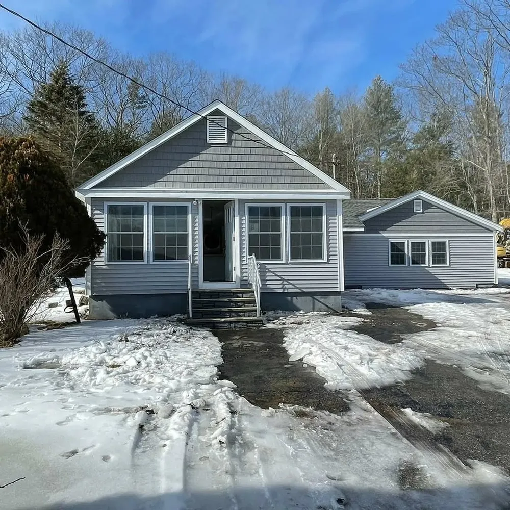 Slide of White Barn Construction