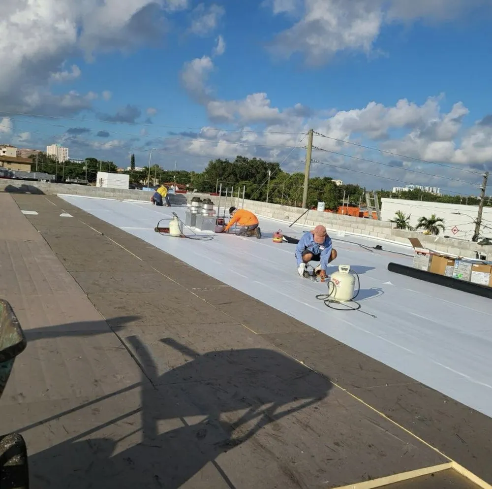 Slide of White Lion Roofing
