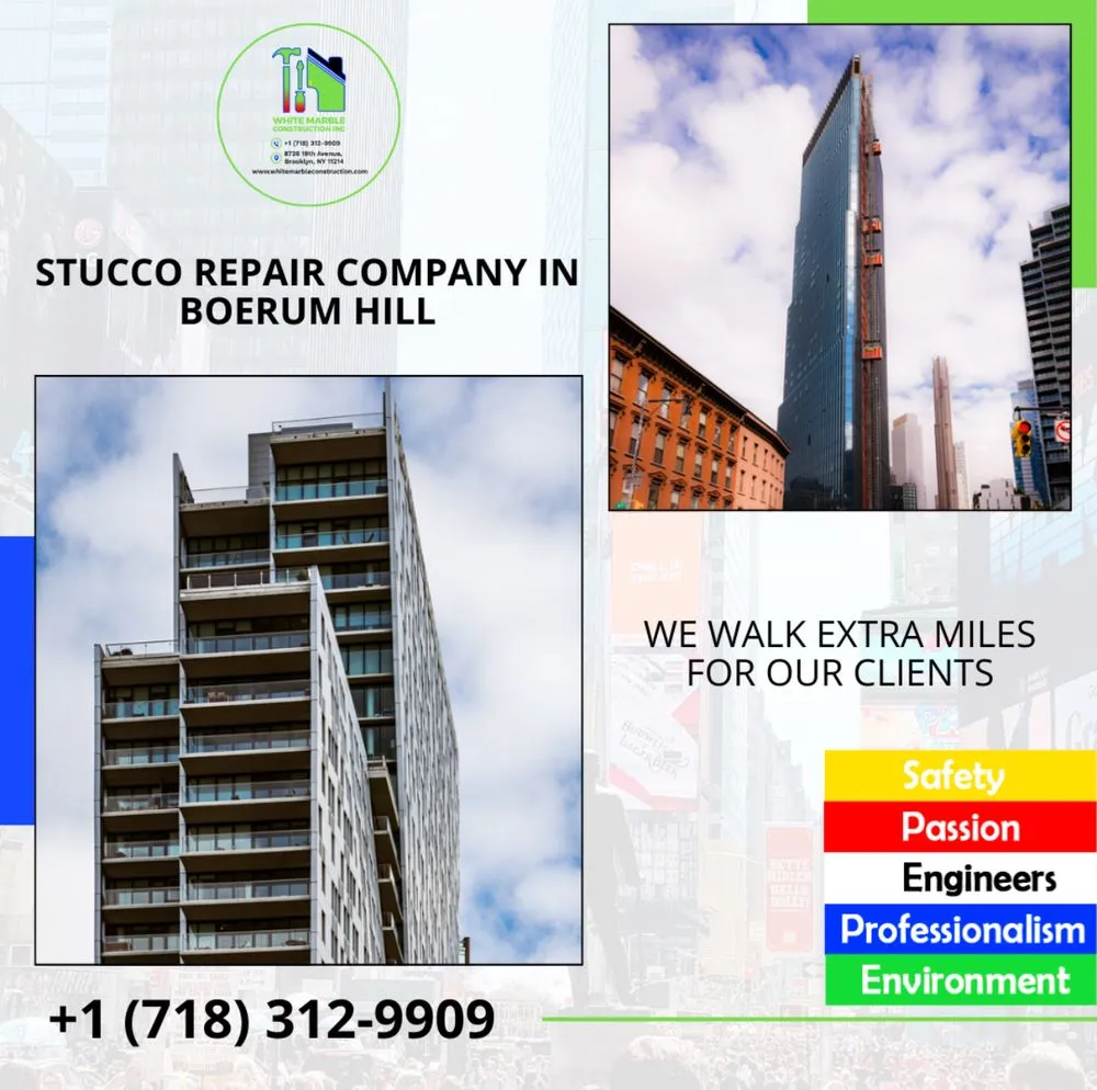 Slide of White Marble Construction