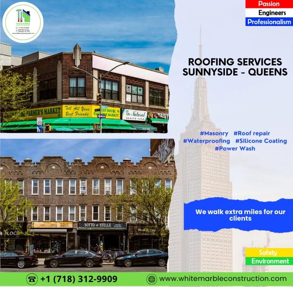 Slide of White Marble Construction