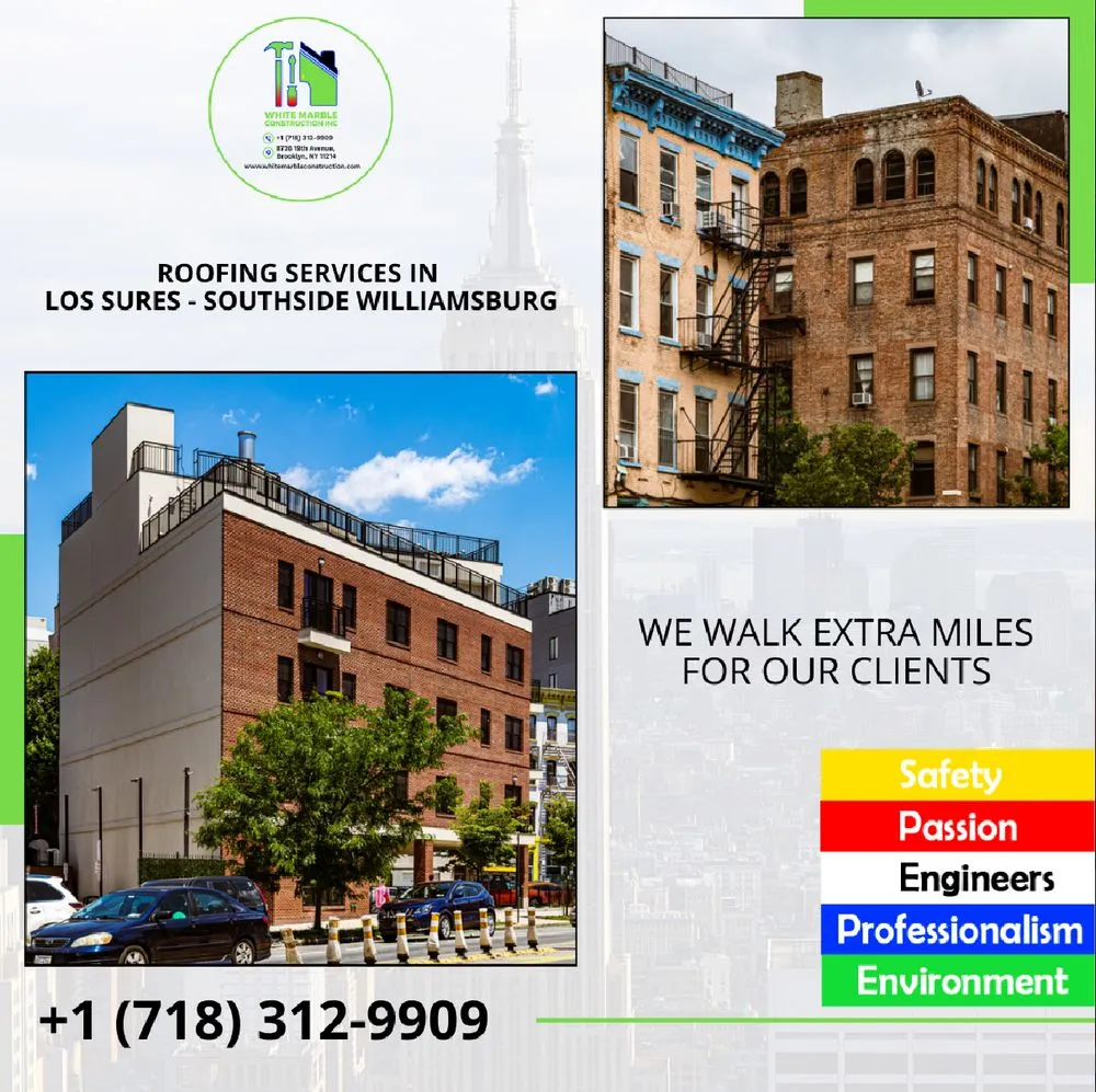 Slide of White Marble Construction