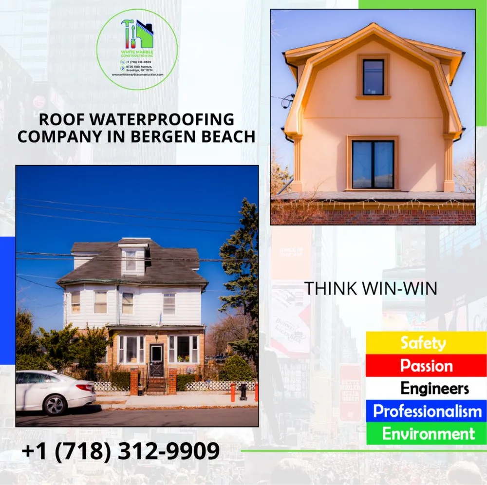 Slide of White Marble Construction