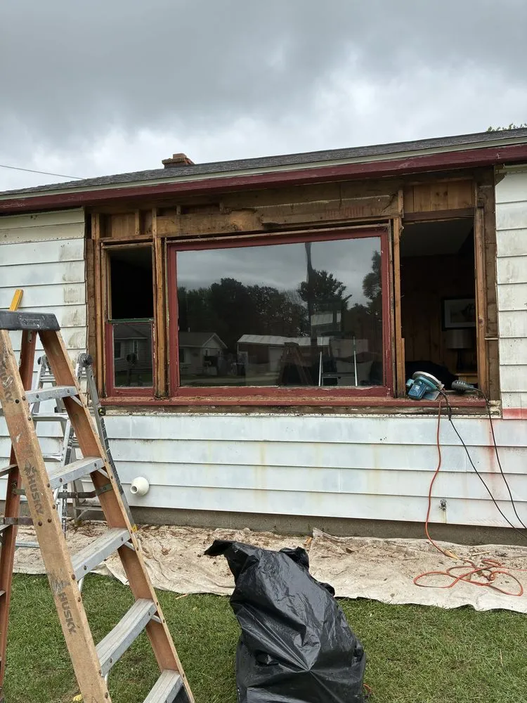 Slide of White Pine Renovation