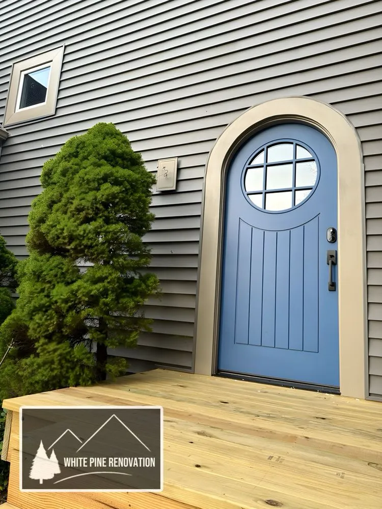 Slide of White Pine Renovation